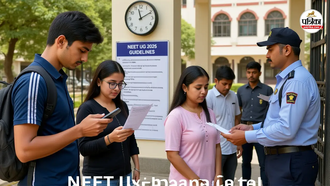 रायपुर में NEET पुनः परीक्षा: 25 केंद्रों पर शुरू, 1:30 बजे बंद होंगे गेट